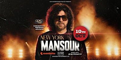 Mansour Live in New York City | Queensborough Performing Arts Center