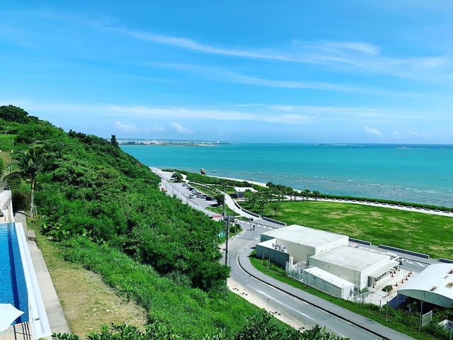 沖縄　瀬長島のウミカジテラス　ポジリポのパスタ＆絶景！