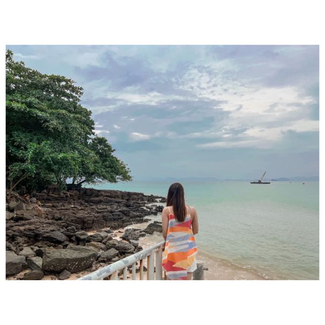 มุมลับถ่ายรูปสะพานสุดปัง “เกาะกวาง” จ.กระบี่