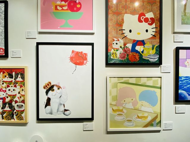 kitty迷必到既迷你畫展！