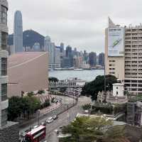 高質維港半海景房staycation