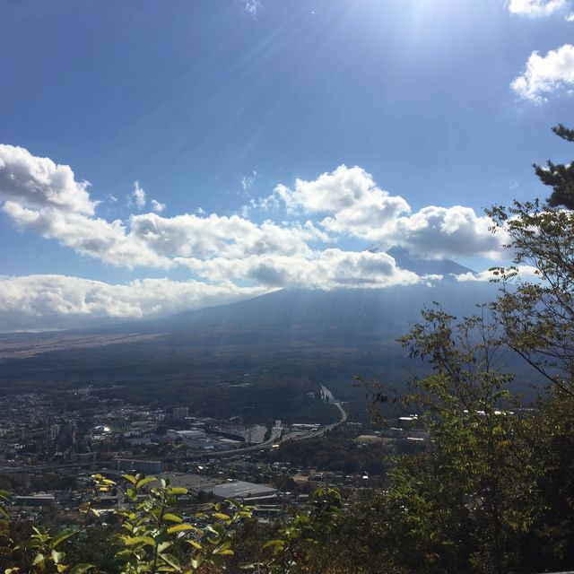 [河口湖］- 必到天上山公園