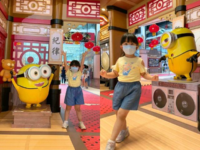 【同Minions回到過去】《迷你兵團2》壞蛋練成武道館