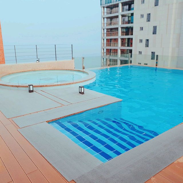 해운대 베이몬드호텔 수영장🏖