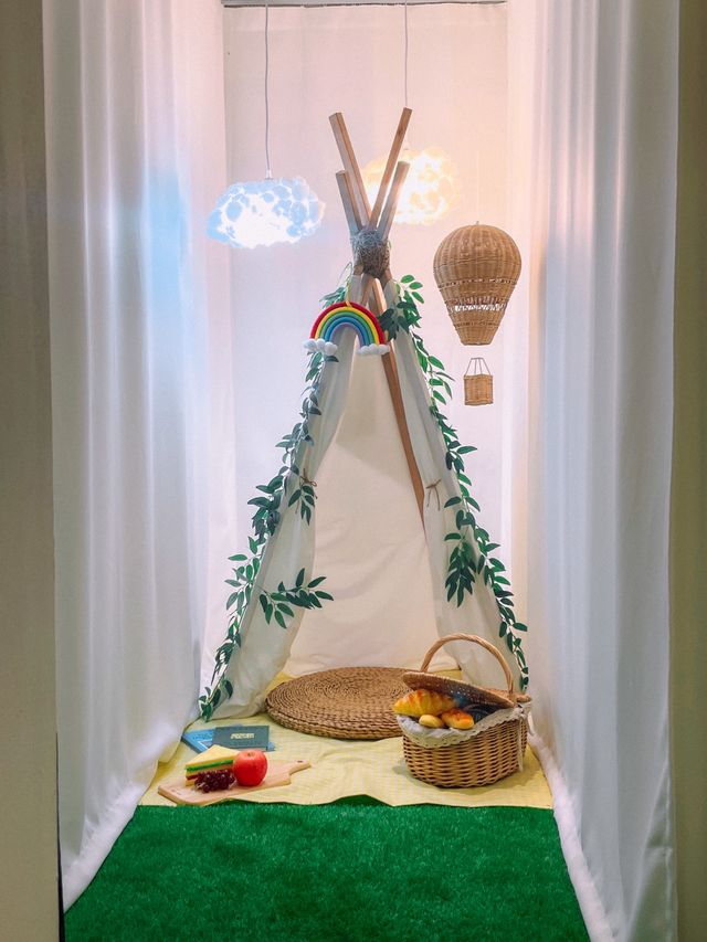 부산 실내 피크닉,캠핑 감성파티룸 '브런치데이'⛺️