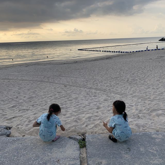 #水清沙幼超多魚沖繩沙灘🏖️ #當遇上潮退 #多魚到好似水族館咁