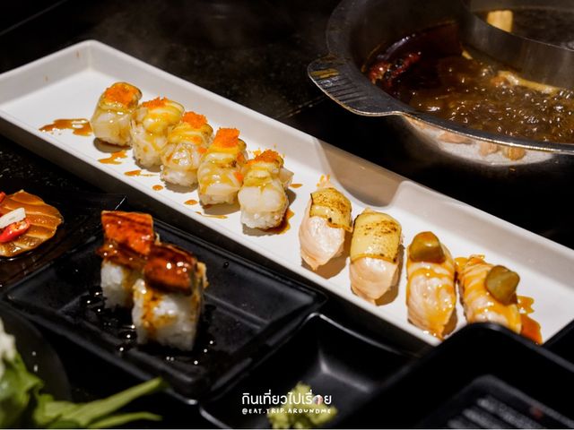 Masaru อีกหนึ่งร้านชาบูซูชิที่ชอบ🥩