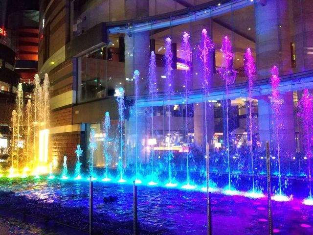 🏳️‍🌈⛲️圧巻の噴水ショー⛲️🏳️‍🌈福岡・キャナルシティ✨