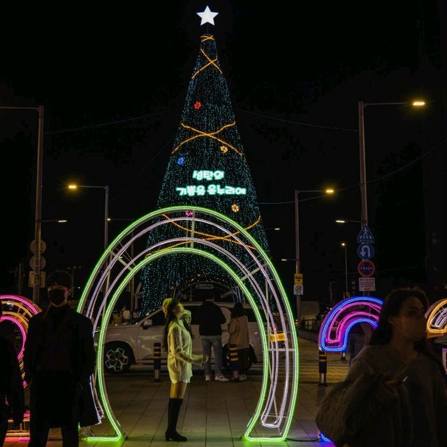 ✨️크리스마스 분위기의 빛의 향연 [부산, 해운대빛축제]