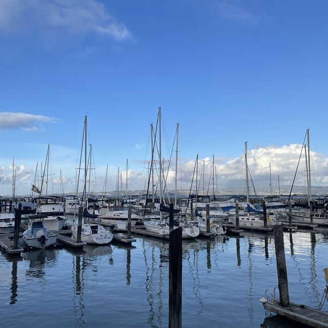 SF Pier Course - lots of delicious restaurant