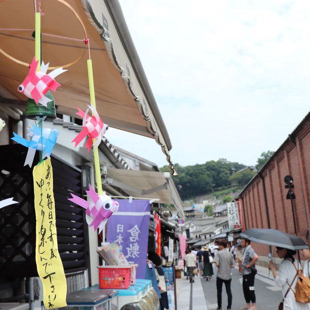 風情な街並み倉敷美観地区‼️