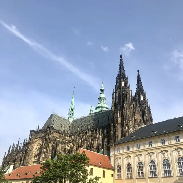 [체코 프라하] 비투스 성당이 보이는 체코 프라하성