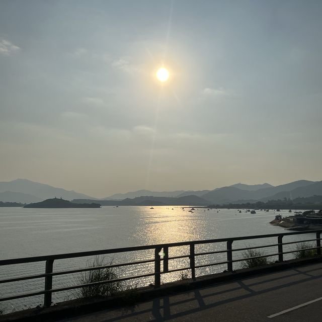 大尾篤 單車 日落 BBQ 追月 🚴‍♀️🌅🎑😬