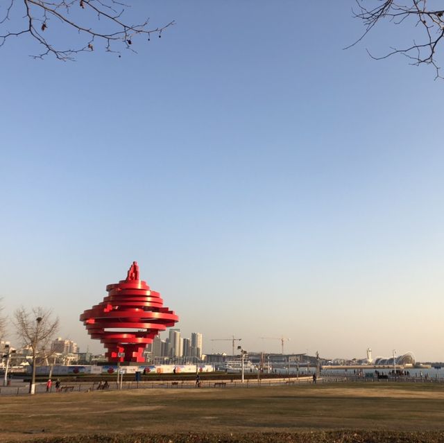 중국 칭다오 랜드마크_5.4광장