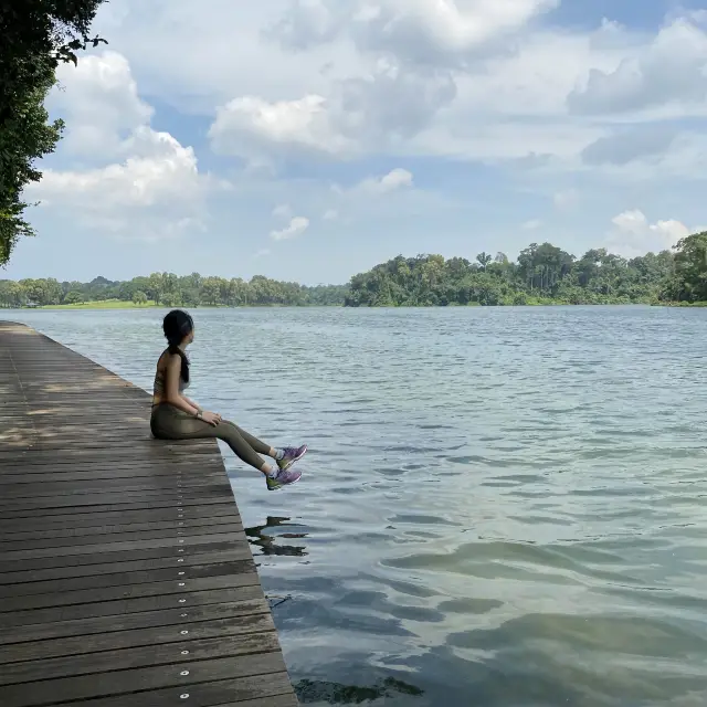 Hike at Lower Peirce Reservoir