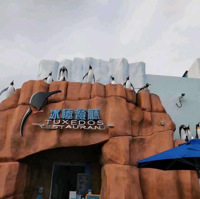 Dining with Penguin!