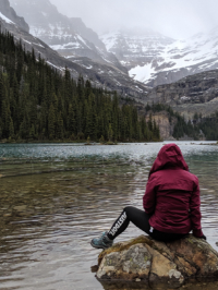 Hiking to Lake O'Hara