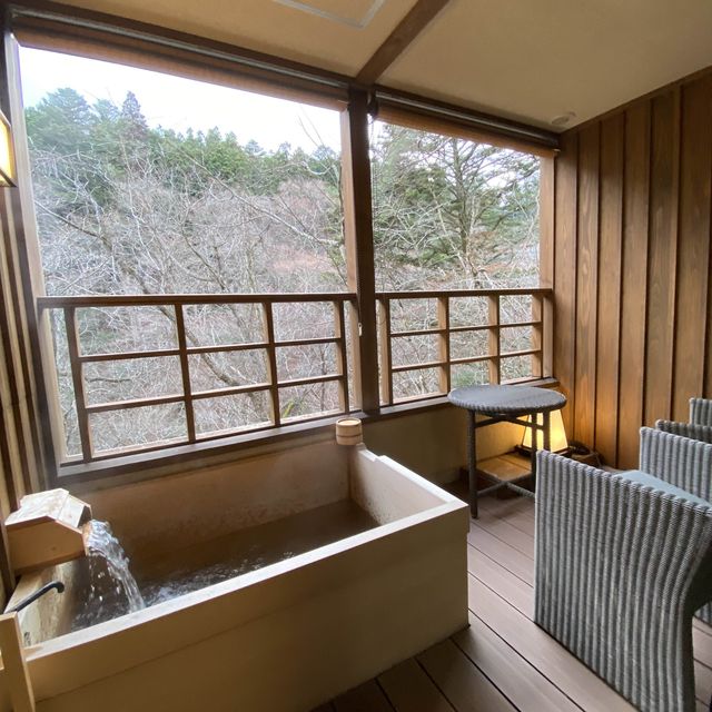 山あいに立つNEWOpenの宿で温泉三昧❣️