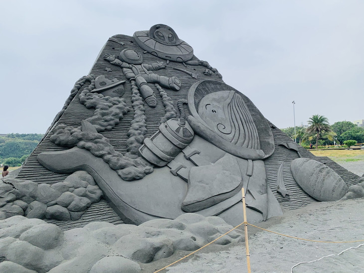 Kaohsiung Exhibition-Cijin Black Sand Art Festival | Trip.com