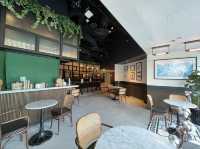 Upscale coffee house