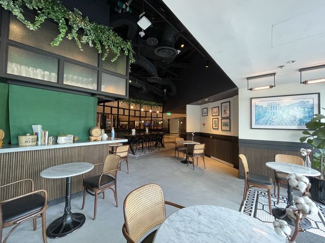 Upscale coffee house