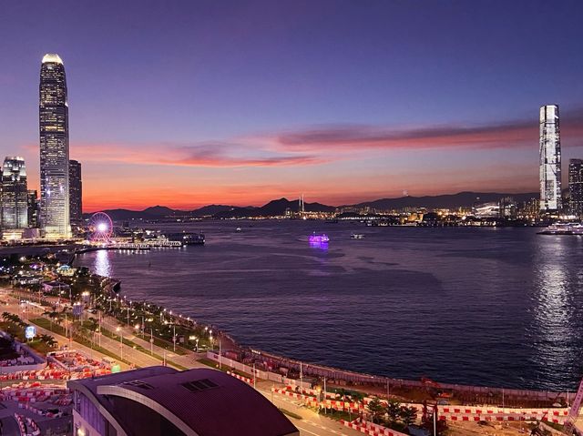 Grand Hyatt 海景露台及日式大浴池靜沁房間