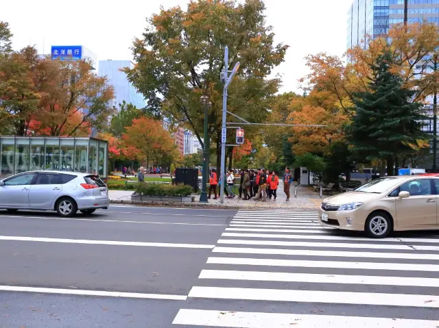 北海道大通公園來日本旅遊必來的一個公園 