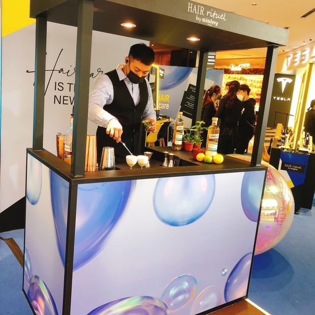 📣HAIR RITUEL 霓虹泡泡club頂級髮肌快閃店📍新光三越台北信義新天地 A11 