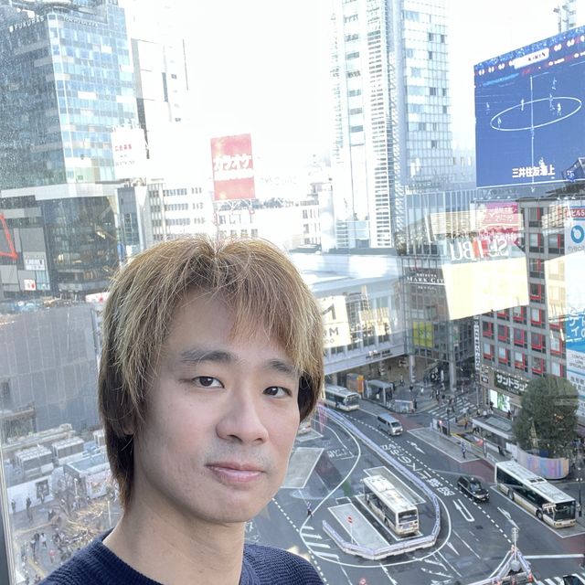 Affordable viewing deck at Shibuya  Affordable viewing deck at Shibuya