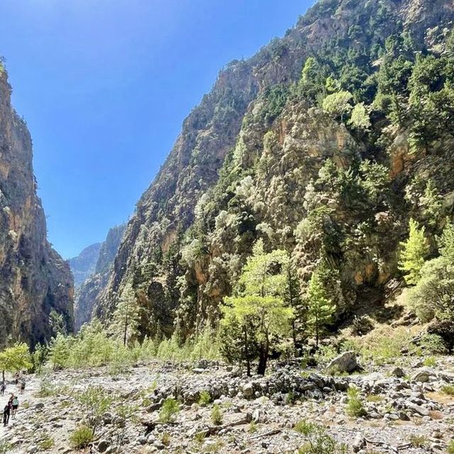 Samaria Gorge - Crete Island, Greece