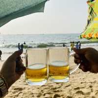Candolim Beach 🏖, Goa, India