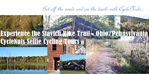 New Castle, Pennsylvania - Stavich Bike Trail - Smart-guided Cycle Tour | CycleNuts Selfie Cycling Tour in New Castle, PA - Stavich Bike Trail