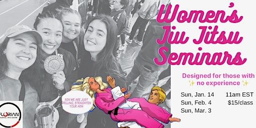 Women's Jiu Jitsu Seminar - January Event | Florian Martial Arts Center, Station Street, Brookline, MA, USA