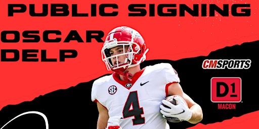 Public Signing with UGA's Oscar Delp | 1625 Bass Rd