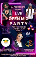 A Poetry Life presents "Open Mic Party" | Tropix Pots Cuisines Bar & Grill