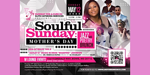 A Soulful Sunday: Mother's Day Jazz and Poetry Brunch | M Lounge Events