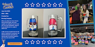 Winter Garden Paint-A-Pint – Gnomes | Crooked Can Brewing Company