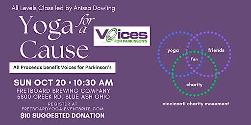 Yoga for a Cause - benefitting Voices for Parkinson's | Fretboard Brewing Company