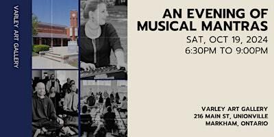 "An Evening of Musical Mantras" at the Varley Art Gallery (Markham) | Varley Art Gallery of Markham