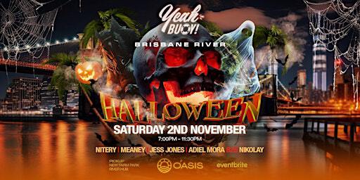 Yeah Buoy x Throw Back Brisbane: The Halloween Boat Party | New Farm Park River Hub