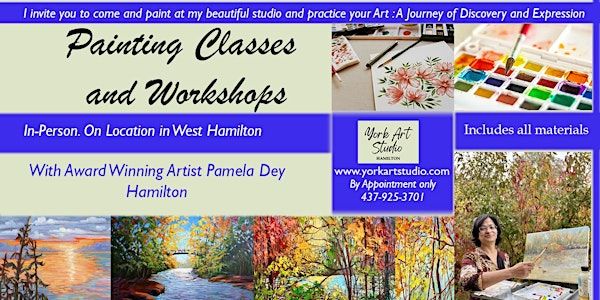 Art Class and Workshop. Drawing, sketching with accuracy. Hamilton Ontario | York Art Studio