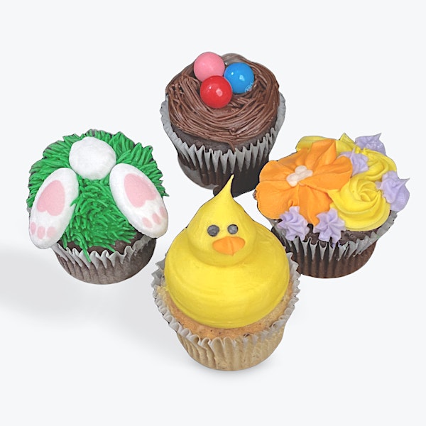 Adult/Child Bunny and Spring Cupcake Decorating | Our CupCakery