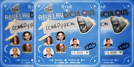 Revelry-diculous Comedy Show | Revelry, S Federal Hwy, Pompano Beach, FL, USA