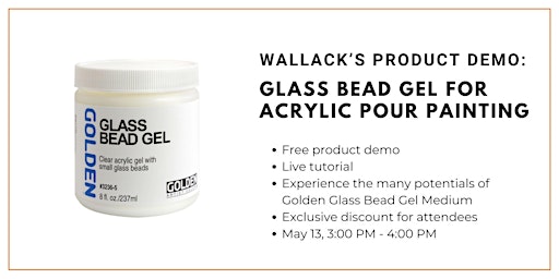 Wallack's Product Demo: Glass Bead Gel | Wallack's Art Supplies and Framing