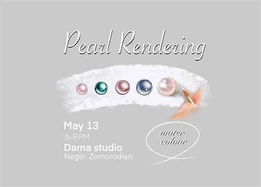 Rendering Pearls in Watercolour | 263 Eglinton Ave W