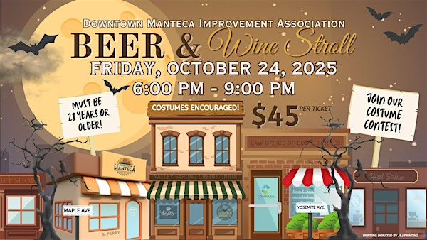 Beer & Wine Stroll | Yosemite Avenue