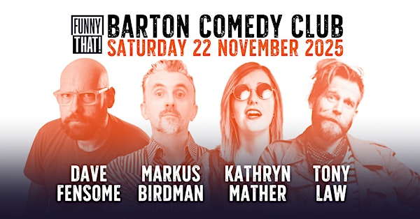Barton Comedy Club | Barton-le-clay Village Hall