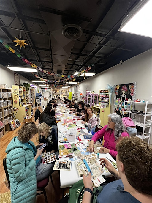 Scrap & Yap: March Junk Journal Club | Sticker and Stamp