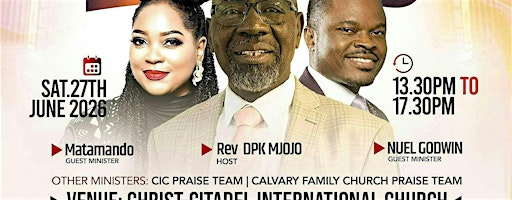 Call Unto The Lord Album Launch | 20 St Ann's Well Rd