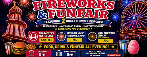 North Somerset Show Ground Fireworks & Funfair 2026 | North Somerset Showground